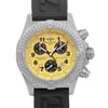 Up Close Front Facing Picture Of Breitling E73360 Titanium Watch Pre Owned Condition
