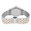 Back View Of Solid Back Case And Closed Stainless Steel Band Of Tissot T122.210.11.033.00 Watch Pre Owned Condition