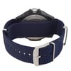 Back View Of Solid Back Case And Closed Nylon Band Of Luminox XS.3803.C Watch Display Model Condition