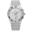 Front Full View Of OMEGA 154.23.00 Stainless Steel Watch Pre Owned Condition {Product Condition}