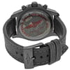 Back View Of {Caseback} Back Case And Closed Leather Band Of Breitling M1338810/BF01-109W Watch Pre Owned Condition