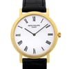 Up Close Front Facing Picture Of Patek Philippe 5120J-001 Gold 18kt Watch Pre Owned Condition