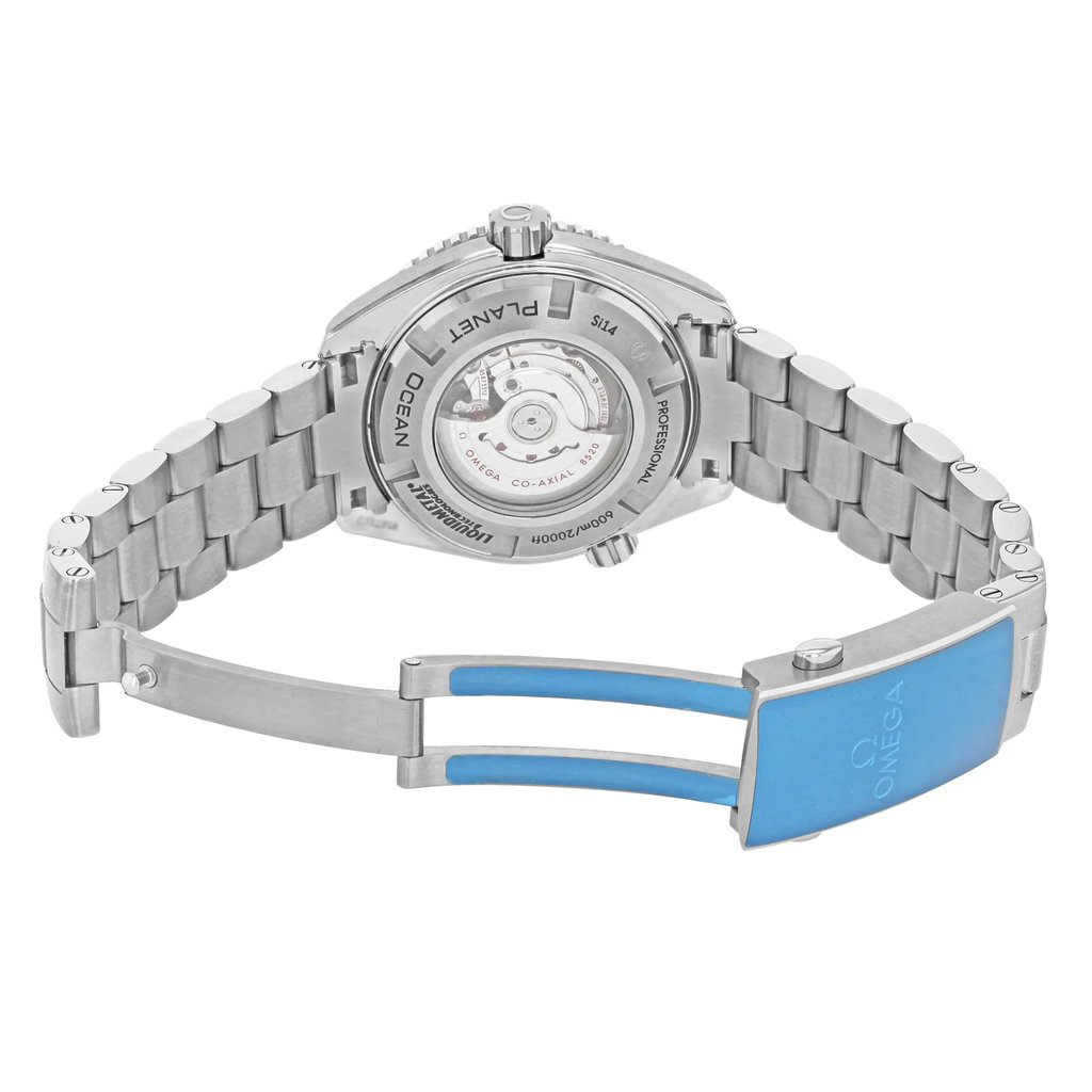 View Of Opposite Crown Facing Side Of OMEGA 232.90.38.20.03.001 Titanium Watch Unworn Condition
