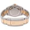 Back View Of Solid Back Case And Closed Stainless Steel,Yellow Gold Band Of Rolex 326933 Watch Pre Owned Condition