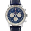 Up Close Front Facing Picture Of Breitling AB0127211C1P2 Stainless Steel Watch Unworn Condition