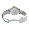 Back View Of {Caseback} Back Case And Open Stainless & Plated Metal Band Of TAG Heuer WAP1120.BB0832 Watch Pre Owned Condition