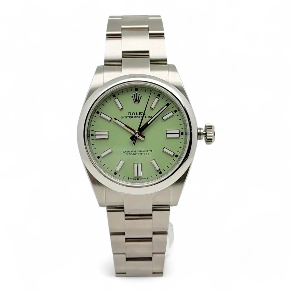 Front Full View Of Rolex 134300 Stainless Steel Watch Unworn Condition {Product Condition}