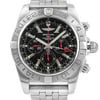 Up Close Front Facing Picture Of Breitling AB041210/BB48-384A Stainless Steel Watch Pre Owned Condition