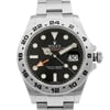 Up Close Front Facing Picture Of Rolex 216570 Stainless Steel Watch Pre Owned Condition