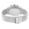 Back View Of Solid Back Case And Closed Stainless Steel Band Of Citizen AT0361-81E Watch Display Model Condition