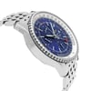 View Of Opposite Crown Facing Side Of Breitling A2432212/C561-443A Stainless Steel Watch Display Model Condition