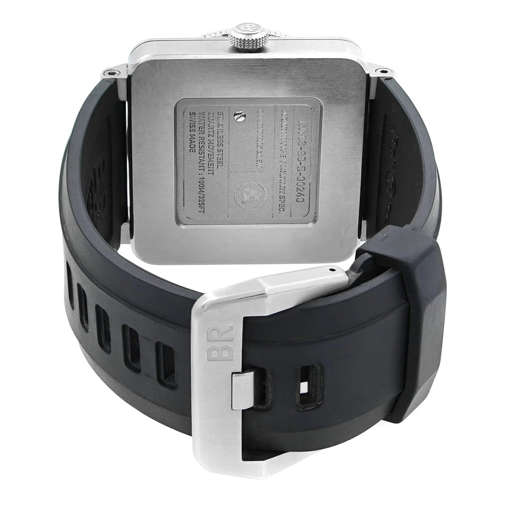 5th image of Bell & Ross BR0392-AVIA-ST Wristwatch, PreOwned condition