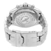 Back View Of {Caseback} Back Case And Closed Stainless Steel Band Of Breitling A13335 Watch Pre Owned Condition