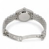 Back View Of Screwback Back Case And Open Stainless Steel Band Of Rolex  179174 Watch Pre Owned Condition