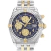 Up Close Front Facing Picture Of Breitling B13356 Stainless Steel Watch Pre Owned Condition