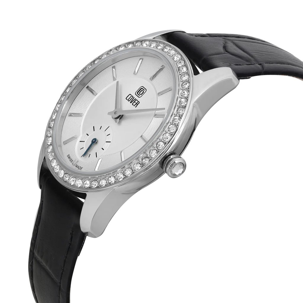 View Of Crown Facing Side Of COVER CO174.06 Stainless Steel Watch Unworn Condition