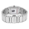Back View Of Solid Back Case And Closed Stainless Steel Band Of Tissot T073.310.11.017.00 Watch Display Model Condition