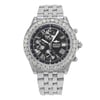 Front Full View Of Breitling A13355 Stainless Steel Watch Pre Owned Condition {Product Condition}