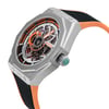 View Of Crown Facing Side Of Noda Aero Series-1 Stainless Steel Watch New Condition