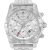 Up Close Front Facing Picture Of Breitling AB041012/G719-383A Stainless Steel Watch Pre Owned Condition