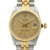 Up Close Front Facing Picture Of Rolex 68273 Stainless Steel Watch Pre Owned Condition
