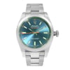 Front Full View Of Rolex 116400GV Stainless Steel Watch Pre Owned Condition {Product Condition}