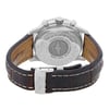 Back View Of {Caseback} Back Case And Closed Leather Band Of Breitling A24322 Watch Pre Owned Condition