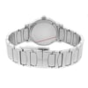 An image of a Wristwatch by Charriol. This Unworn item is designed for Women, featuring a Dress/Formal style. It has a Quartz movement and an Analog display with a White dial color. The indices include 12-Hour Dial,Diamond Markers. The band is made of Stainless Steel and the case is made of Stainless Steel. The watch has a Round shape with a case size of 33 mm and a case thickness of 7 mm.