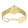 Back View Of {Caseback} Back Case And Open Gold Band Of Breitling K10050 Watch Pre Owned Condition