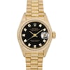 Front Full View Of Rolex 69178 Yellow Gold Watch Pre Owned Condition Good