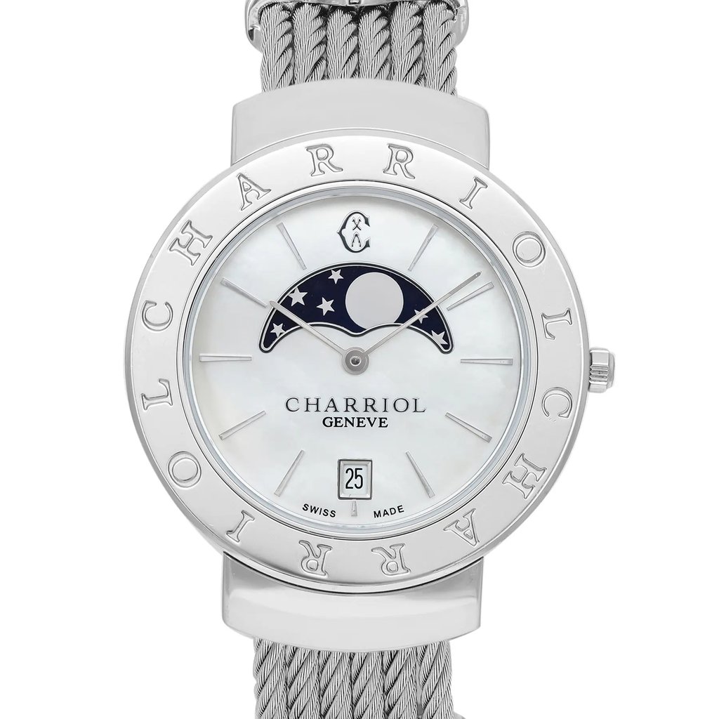 2nd image of Charriol  Charriol St Tropez Moonphase Wristwatch, PreOwned condition