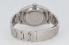 Back View Of Solid Back Case And Closed Stainless Steel Band Of Rolex 116900 Watch Pre Owned Condition