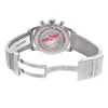 Back View Of {Caseback} Back Case And Open Stainless Steel Band Of Breitling AB0510U0-A732-152A Watch Display Model Condition