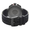 Back View Of Solid Back Case And Closed Silicone Band Of Tissot T111.417.37.441.00 Watch Unworn Condition