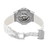 Back View Of Exhibition Back Case And Open Rubber Band Of Hublot 301.SE.230.RW Watch Display Model Condition