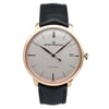 Front Full View Of Girard-Perregaux 49527-52-131-BK6A Rose Gold Watch Pre Owned Condition {Product Condition}