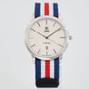 Front Full View Of COVER CO123.34 Stainless Steel Watch Display Model Condition {Product Condition}