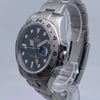 View Of Crown Facing Side Of Rolex 216570 Stainless Steel Watch Pre Owned Condition