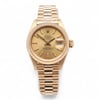 Front Full View Of Rolex 69178 Yellow Gold Watch Pre Owned Condition Good