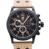 Up Close Front Facing Picture Of Luminox XL.1945 Stainless Steel Watch Display Model Condition