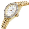 View Of Crown Facing Side Of Rolex 69178 Gold 18kt Watch Pre Owned Condition