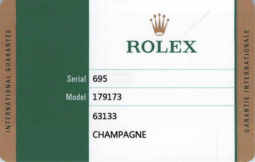 7th image of Rolex 179173 chsj Wristwatch, PreOwned condition