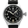 Up Close Front Facing Picture Of IWC IW500201 Stainless Steel Watch Pre Owned Condition