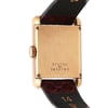 Back View Of Solid Back Case And Closed Leather Band Of Asprey 616506 Watch Pre Owned Condition