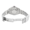 Back View Of Solid Back Case And Open Stainless Steel Band Of Rolex 126600 Watch Display Model Condition