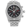 Up Close Front Facing Picture Of Breitling AB041210/BB48-384A Stainless Steel Watch Display Model Condition