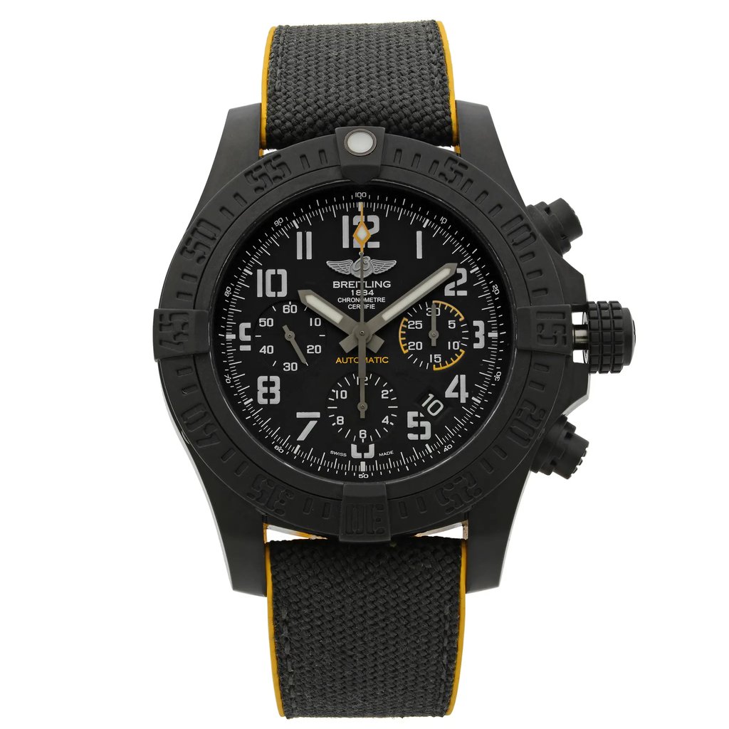 Front Full View Of Breitling XB0180E4/BF31-284S Breitlight Watch Pre Owned Condition {Product Condition}