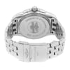 Back View Of {Caseback} Back Case And Closed Stainless Steel Band Of Breitling WB3510U4/BD94-375A Watch Pre Owned Condition