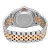 Back View Of Screwback Back Case And Closed Stainless Steel,Yellow Gold Band Of Rolex 116233 Watch Pre Owned Condition
