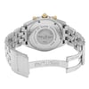 Back View Of Solid Back Case And Open Stainless Steel Band Of Breitling B13050.1 Watch Pre Owned Condition
